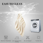 Soild Couch Cover In Beige