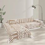 BOHO Couch Cover In Khaki