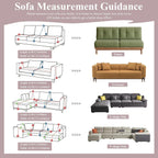 Soild Couch Cover In Tassel Purple