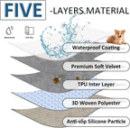 Waterproof Couch Cover In Gray