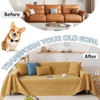 Waterproof Couch Cover In Yellow