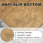 Couch Cushion Cover In Green Floral