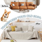 Waterproof Couch Cover In Khaki