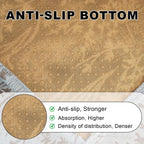 Couch Cushion Cover In Khaki Floral