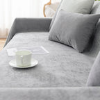 Waterproof Couch Cover In Gray