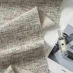 Chenille Fancy Yarn Upholstery Fabric | Custom Bed