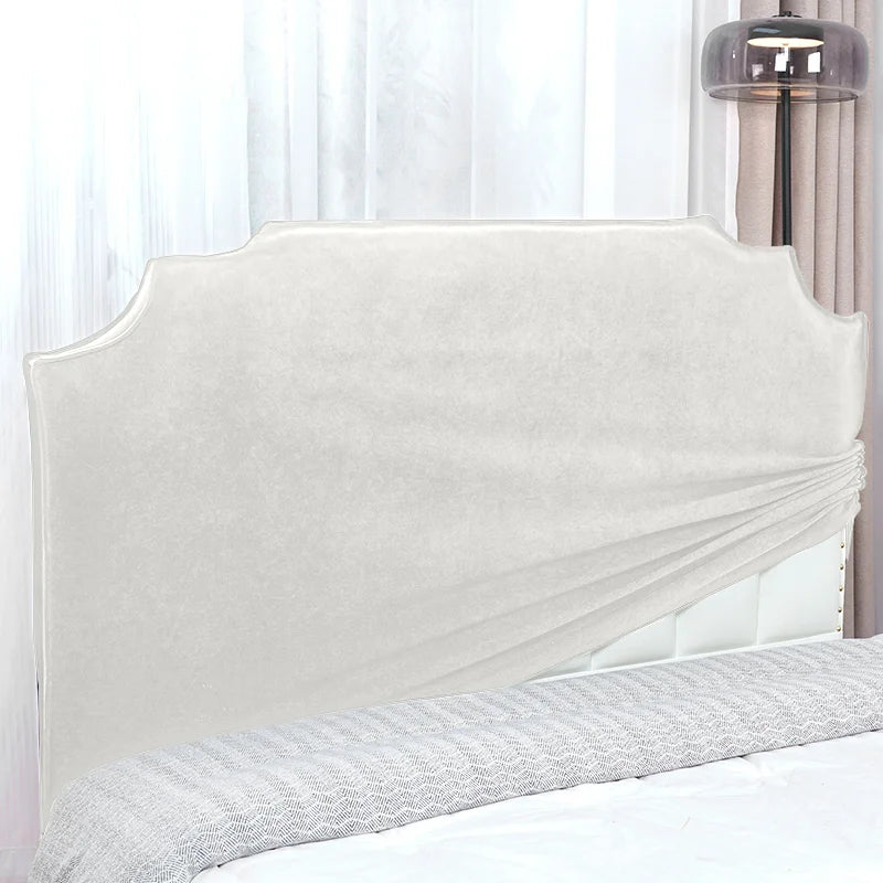 Ivory Silk | Performance Brushed Velvet | Bed Headboard Cover