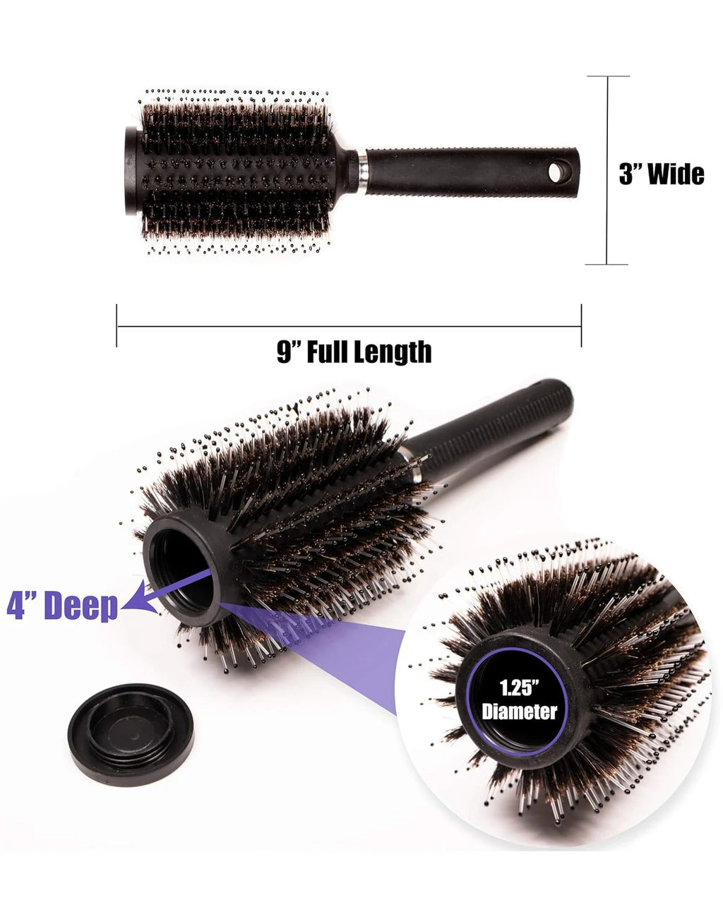 Diversion Safe Hair Brush