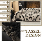 BOHO Couch Cover In Retro-Hippie White