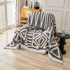 BOHO Couch Cover In Dark Gray