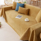 Waterproof Couch Cover In Yellow