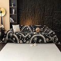 BOHO Couch Cover In Retro-Hippie Black