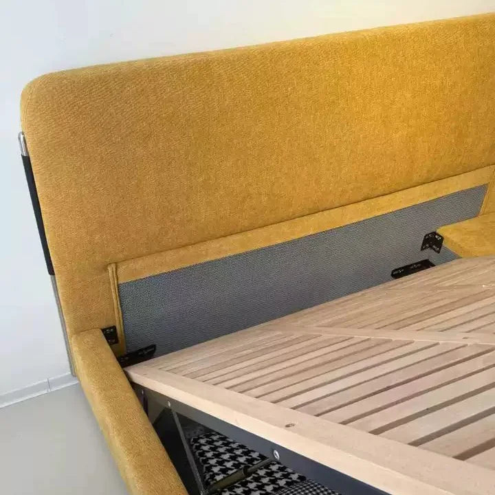 Custom Bed Frame Cover — Mistveil 818