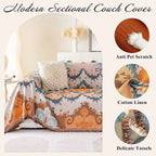 Vintage Flower Sofa Cover In Cecilia