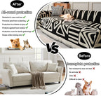 BOHO Couch Cover In Black