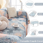 Vintage Flower Sofa Cover In Starry Night