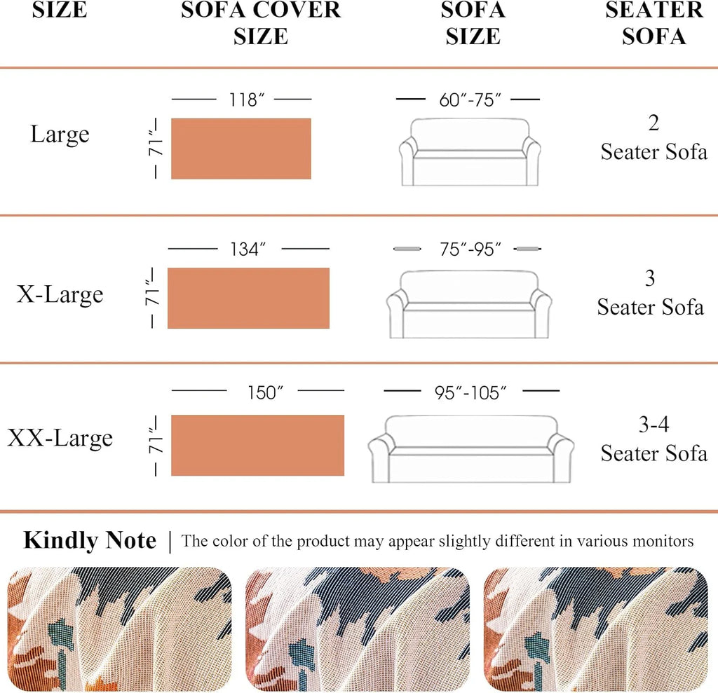 Vintage Flower Sofa Cover In Cecilia