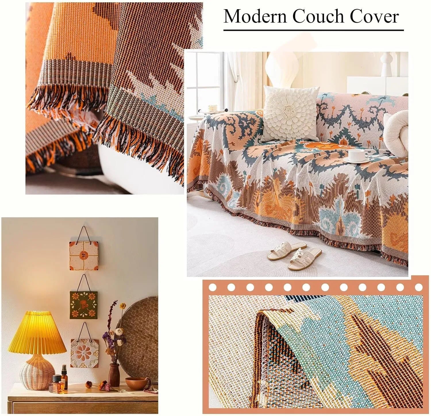 Vintage Flower Sofa Cover In Cecilia