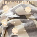 BOHO Couch Cover In Gray