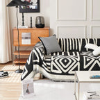 BOHO Couch Cover In Black