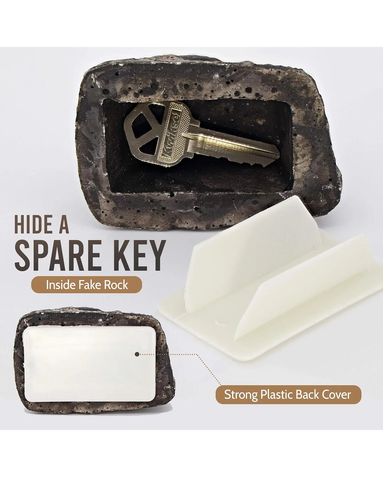 Realistic Outdoor Key Hider