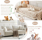 BOHO Couch Cover In Khaki