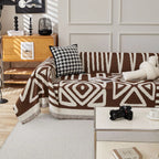 BOHO Couch Cover In Chocolate