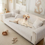 Couch Cushion Cover In Khaki Floral