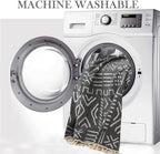 BOHO Couch Cover In Brick Black