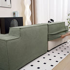 Custom Sofa Slipcover | Marlowe Collection - Olive Moss