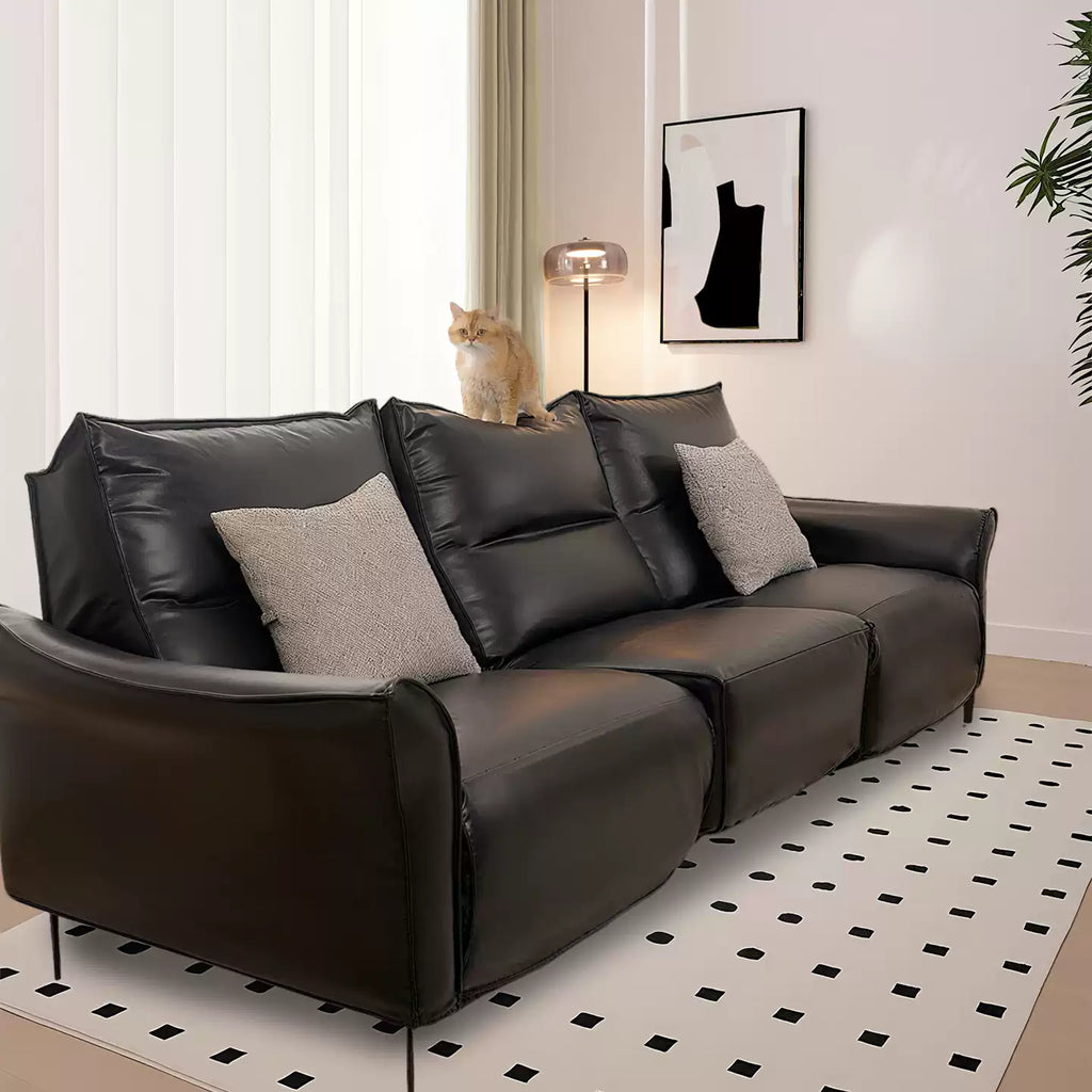 Custom Recliner Slipcover | Terravia - Onyx Black