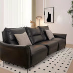 Custom Recliner Slipcover | Terravia - Onyx Black