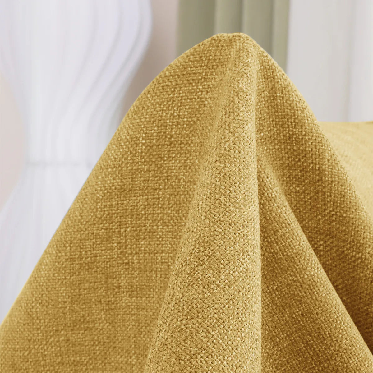 Custom Sofa Slipcover | Elara Basic - Turmeric