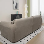 Custom Sofa Slipcover | Elara Basic - Coffee
