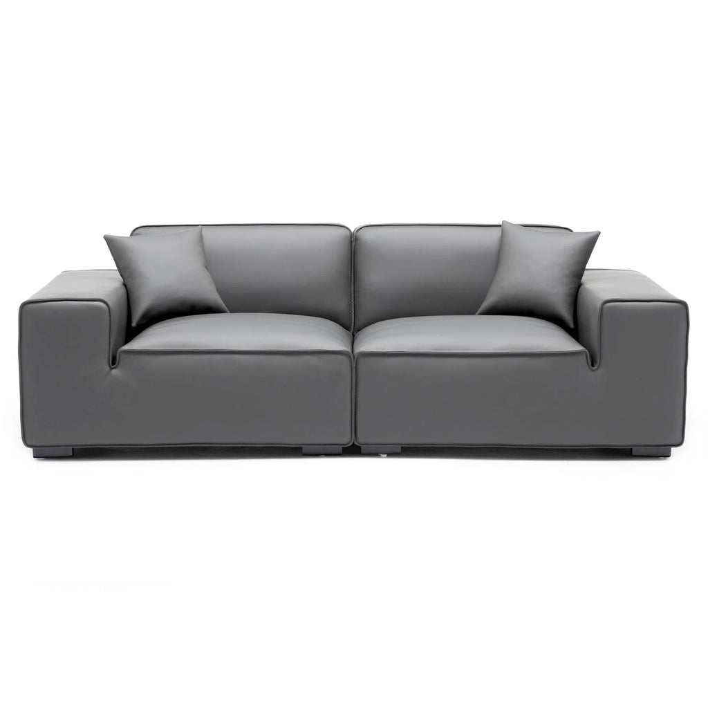 Custom Sofa Slipcover | Terravia - Pearl Grey