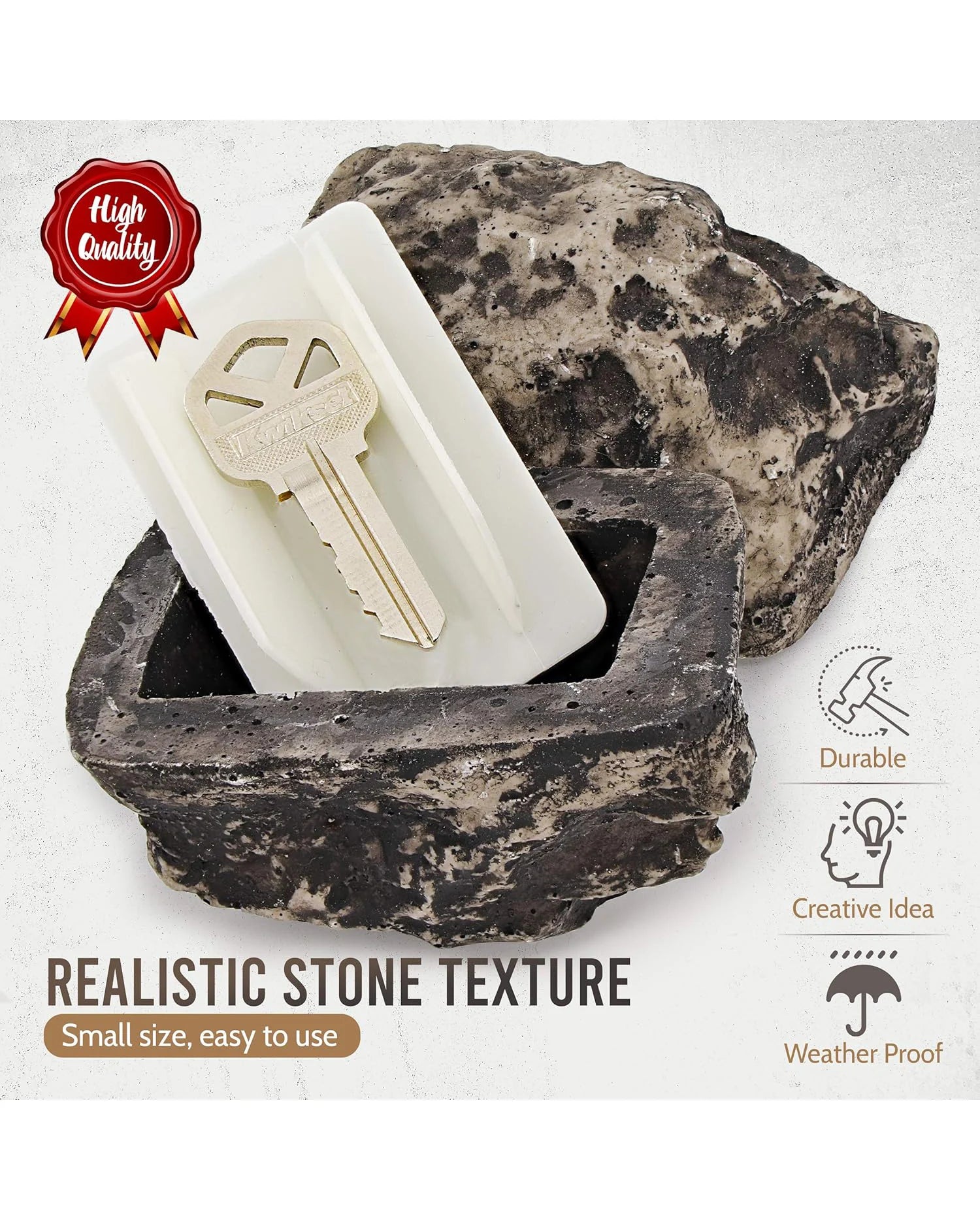 Realistic Outdoor Key Hider