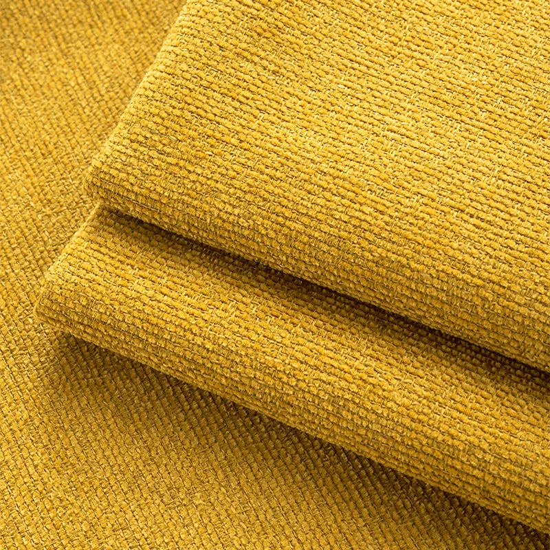 Custom Sofa Slipcover | Performance Antimicrobial Chenille - Solar Marigold