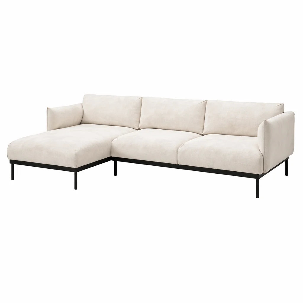 ÄPPLARYD sofa with chaise longue cover