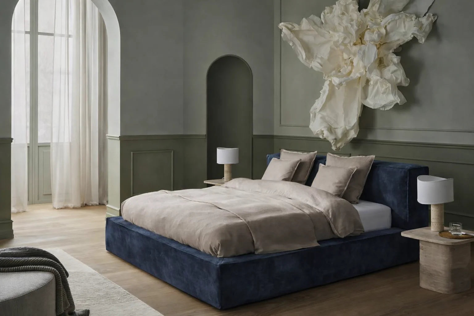 Agate Gray WB PBV2042 - 14 | Bed Frame Cover