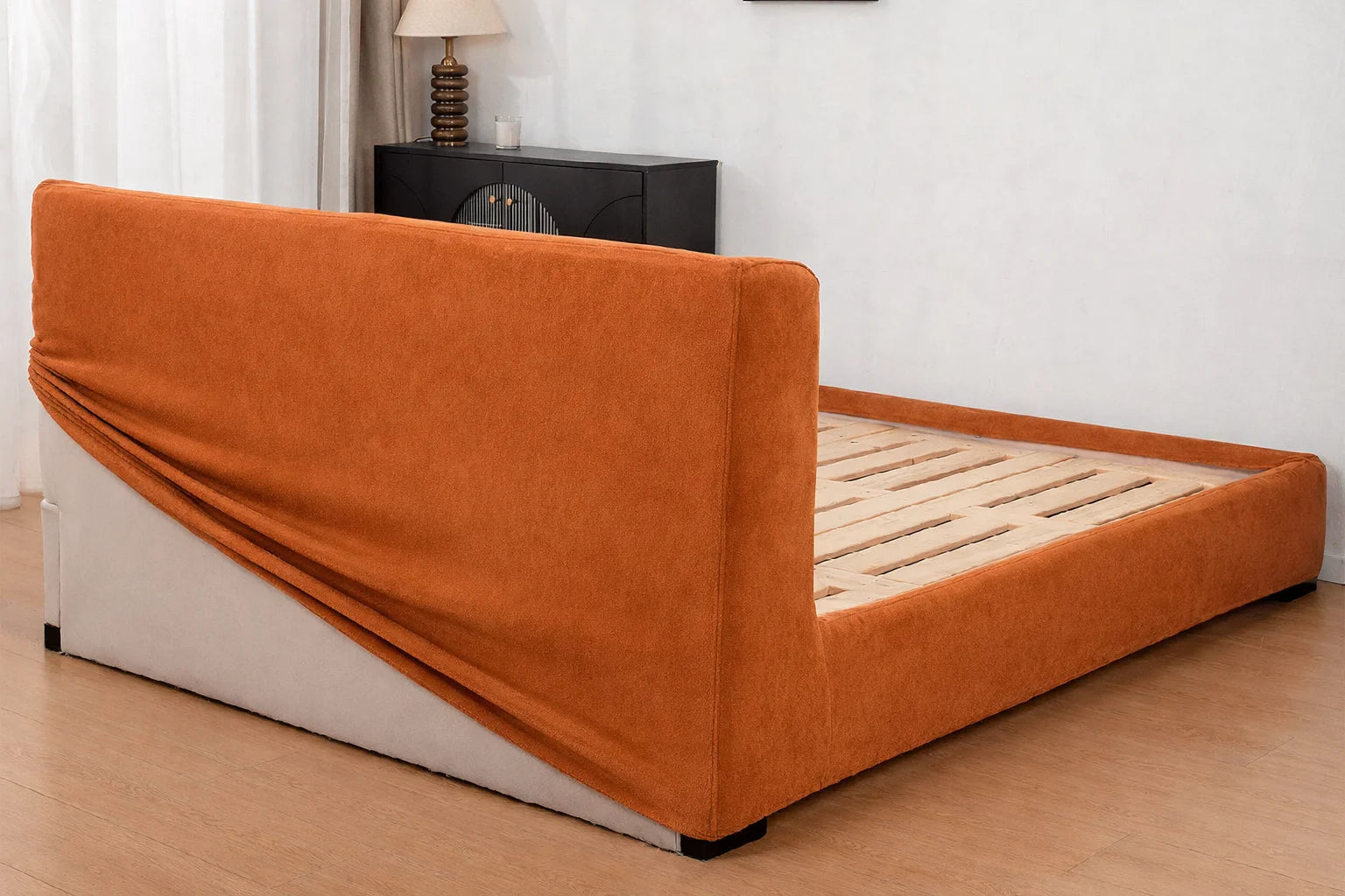 Amber Flame Luna - 15 | Bed Frame Cover