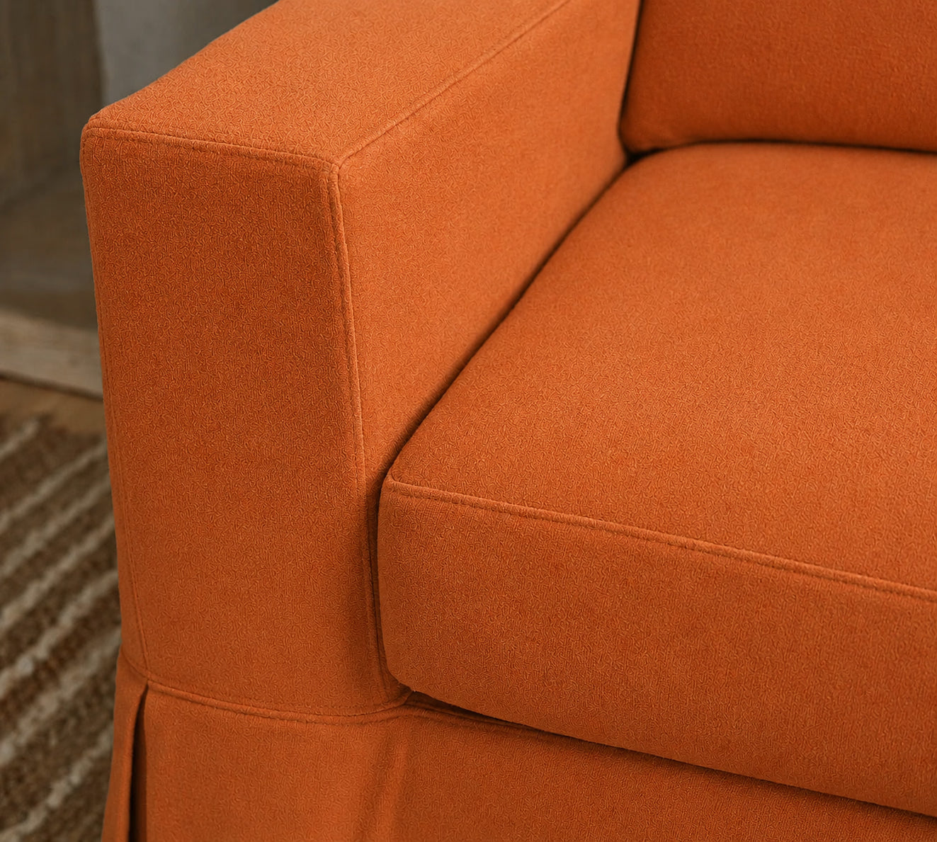 Amber Flame Luna-15 custom sofa slipcover