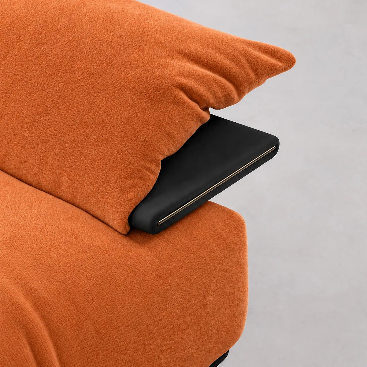 Custom Sofa Slipcover — Luna · Amber Flame