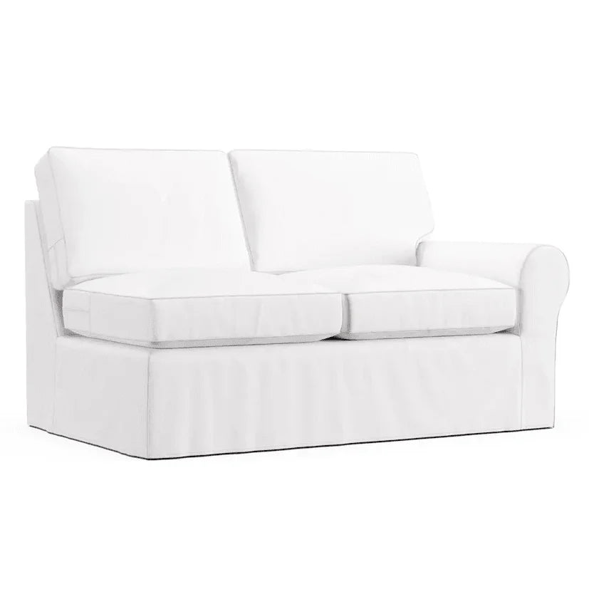 Custom Slipcover for Right Arm Loveseat Section