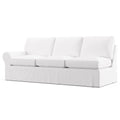 Custom Slipcover for Left Arm Sofa Section