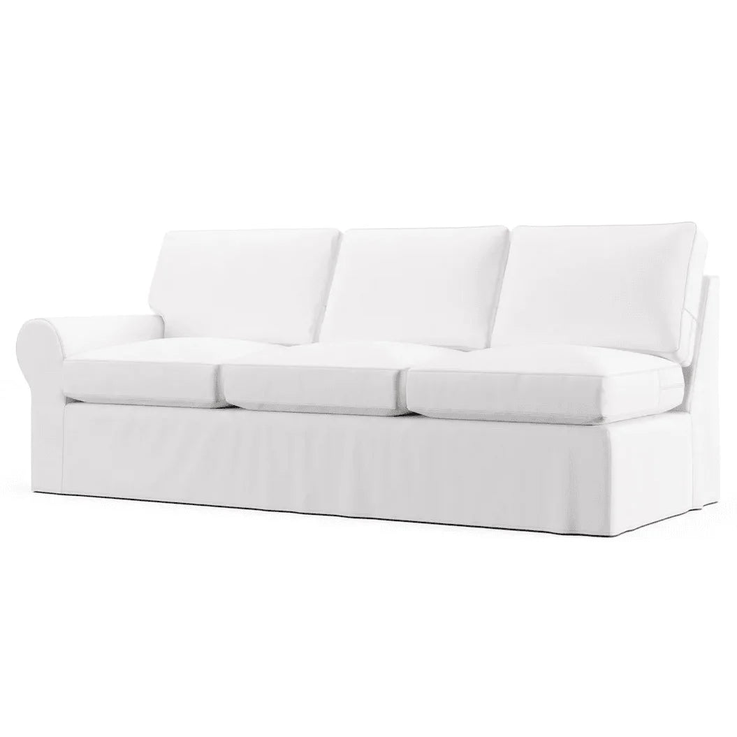Custom Slipcover for Left Arm Sofa Section