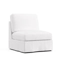 Custom Slipcover for Armless Seat Component