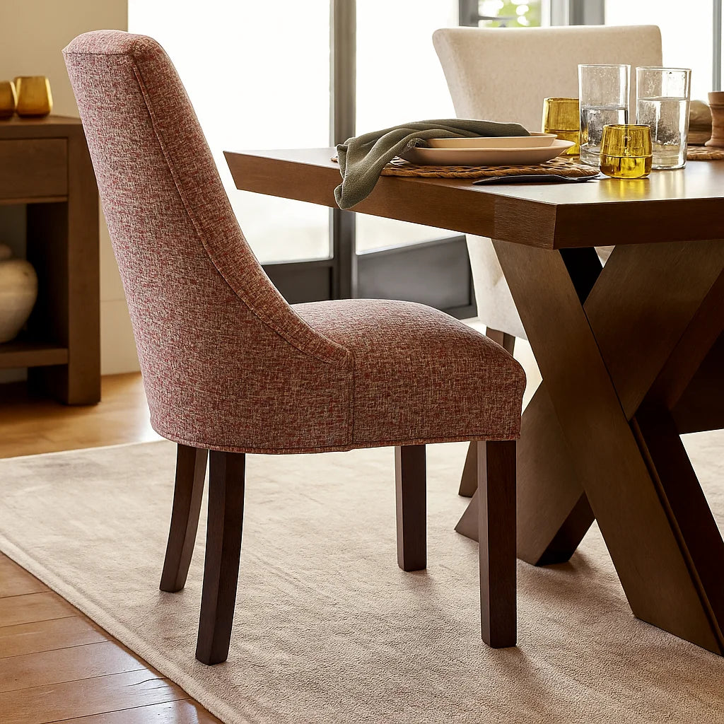 Atelier Coral WX8008 - 04 | Snug fit Dining Chair Slipcover