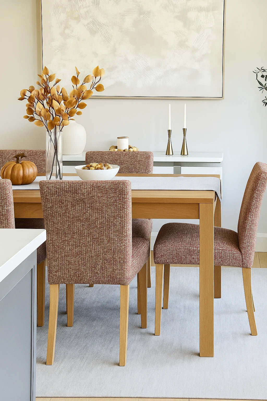 Atelier Coral WX8008 - 04 | Snug fit Dining Chair Slipcover