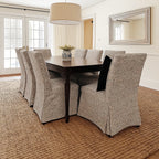 Atelier Impression WX8008 - 12 | Long-Skirt Dining Chair Slipcover