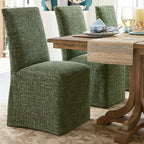 Atelier Olive WX8008 - 06 | Long-Skirt Dining Chair Slipcover
